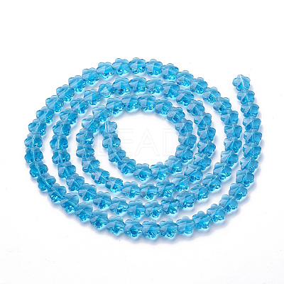 Transparent Glass Beads X-GLAA-Q066-10mm-C18-1