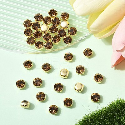 Preciosa&reg MAXIMA Crystal in Sew-On Cup Y-PRC-SS34-10220-G-1