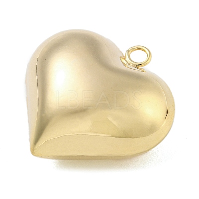 Heart Brass Pendants KK-N254-98G-01-1