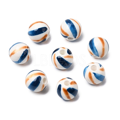 Handmade Porcelain Beads PORC-A034-01G-1