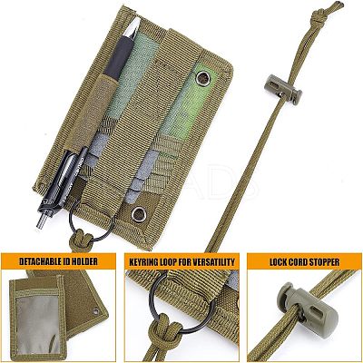 Oxford Cloth Tactical ID Card Holder FIND-WH0105-56B-1
