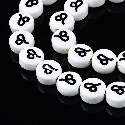 Handmade Porcelain Ceramic Beads Strands PORC-S502-032H-1
