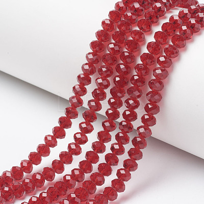 Glass Beads Strands X-EGLA-A034-T6mm-D07-1