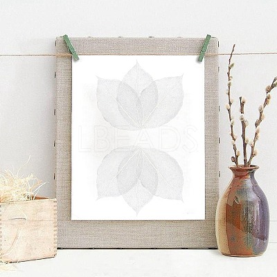 100Pcs Dried Flower Leaf Craft Supplies AJEW-CP0009-41B-1