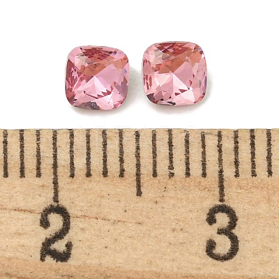 Glass Rhinestone Cabochons RGLA-L029-14B-209-1