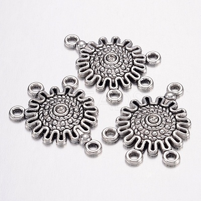 Tibetan Style Alloy Chandelier Components Links X-LF0145Y-1