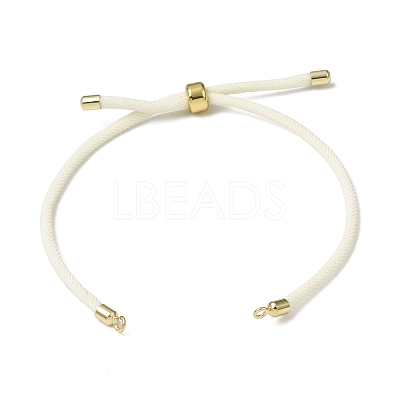 3MM Adjustable Round Nylon Braided Cord Bracelet Making FB-CBAA152-04G-36-1