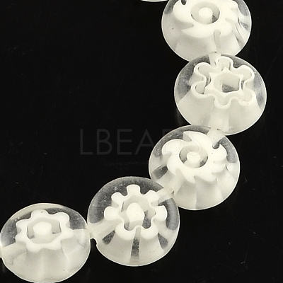 Handmade Millefiori Glass Bead Strands X-LK-R006-15L-1