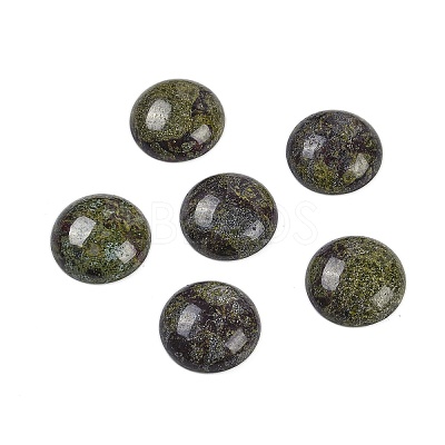 Natural Dragon Blood Cabochons G-T020-18mm-39-1
