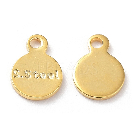 201 Stainless Steel Charms STAS-K259-11G-1