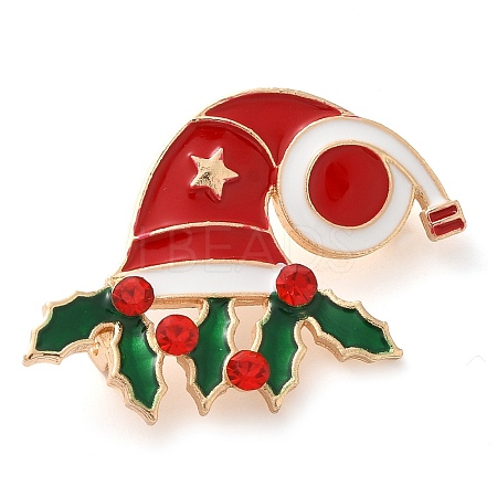 Christmas Theme Enamel Pins JEWB-U007-01G-1