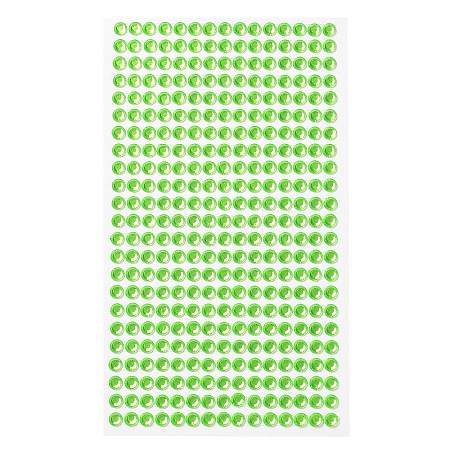 Self Adhesive Acrylic Rhinestone Stickers STIC-PW0012-01C-1