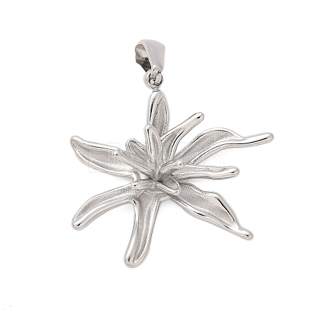 304 Stainless Steel Pendants STAS-Q349-01D-P-1