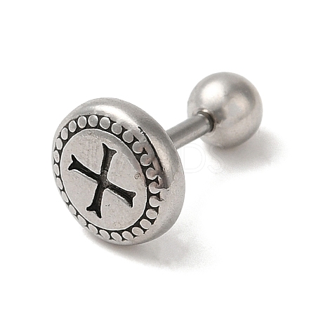 304 Stainless Steel Stud Earrings EJEW-K260-01AS-1