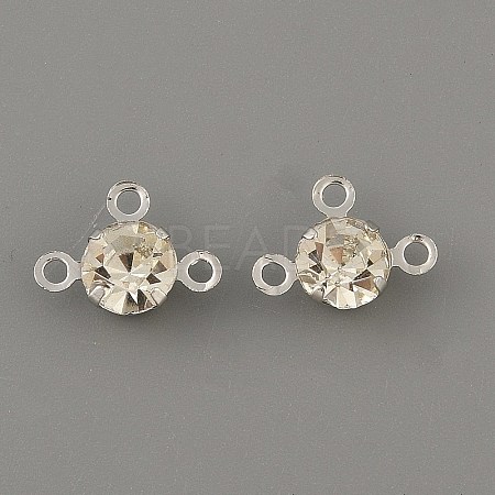 Brass Pave Clear Glass Chandelier Component Links FIND-WH0152-919S-1