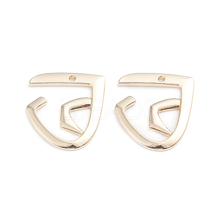 Alloy Open Back Bezel Pendants LS-X-PALLOY-I197-16G-1