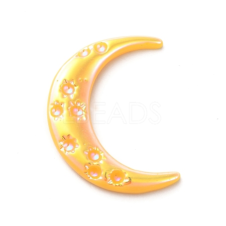 Opaque Resin Cabochons CRES-M015-01F-1