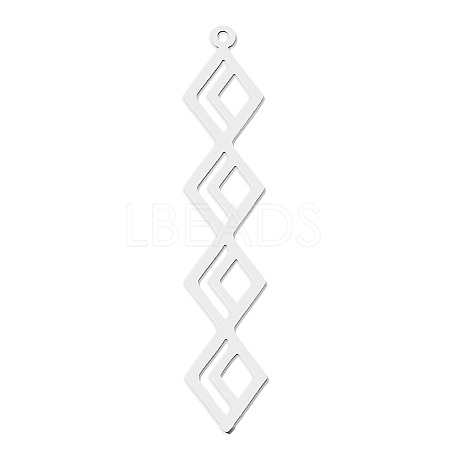 201 Stainless Steel Pendants STAS-S105-LA775-1-1