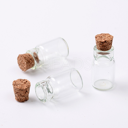 Glass Bottles AJEW-H004-6-1