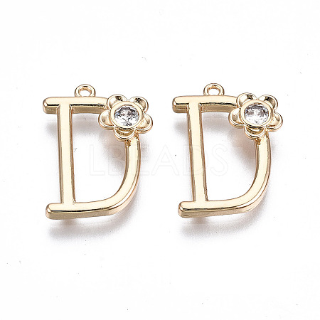 Brass Pendants KK-Q768-001G-D-1