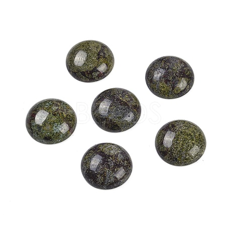 Natural Dragon Blood Cabochons G-T020-18mm-39-1