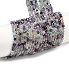 Natural Fluorite Beads Strands G-A252-A01-02-1
