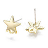 Alloy Stud Earring Findings PALLOY-T064-62LG-RS-2