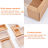 Foldable Creative Kraft Paper Box CON-WH0073-94-3