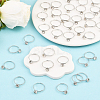 40Pcs Adjustable Alloy Rhinestone Finger Rings for Women RJEW-SP0001-02P-5