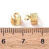 Brass Folding Crimp Ends KK-C157-69G-3