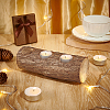 Wooden Candlestick LS-AJEW-WH0591-167-4
