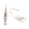 316 Surgical Stainless Steel Earring Hooks STAS-P166-10S-3