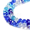 Glass Beads Strands EGLA-A034-M8mm-25-3