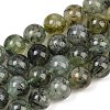 Natural Prehnite Beads Strands G-P322-48-8mm-2