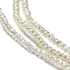 Electroplate Glass Beads Strands EGLA-J144-FR-A01-3