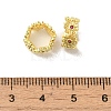 Rack Plating Brass Beads KK-B088-01C-02G-3
