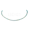 Bohemian Style Natural Amazonite Beaded Necklaces NJEW-JN04658-02-2