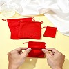 30Pcs Rectangle Velvet Pouches TP-FS0001-02D-10