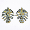PU Leather Big Pendants FIND-TA0002-A20-2