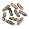 Tibetan Style dZi Beads TDZI-E004-50-1