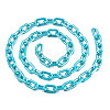 Acrylic Opaque Cable Chains X-PACR-N009-002C-2