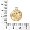304 Stainless Steel Pendants STAS-D366-01G-G-3