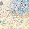 100g Spray Paint ABS Plastic Cabochons KY-CJ0001-67-5