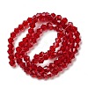 Transparent Glass Beads Strands GLAA-F029-2mm-27-2