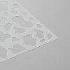 Geometric Plastic Reusable Painting Stencils DIY-E021-02D-2