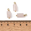 Natural Rose Quartz Pendants GG-CBACE45-02G-01-3