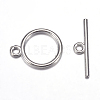 Tibetan Style Toggle Clasps TIBE-A12208-P-NR-3