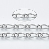 Tarnish Resistant 304 Stainless Steel Curb Chains CHS-S001-07A-P-2