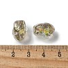 Handmade Foil Lampwork Beads Strands FOIL-Z001-06D-4