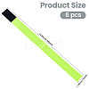6Pcs PVC Reflective Bands Wristbands for Cycling Running AJEW-GF0013-33B-2